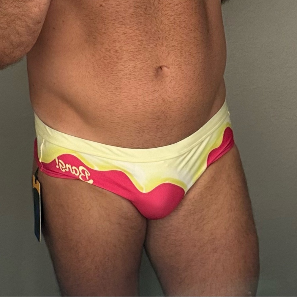 Bang! Miami Print Swim Briefs S - NWT